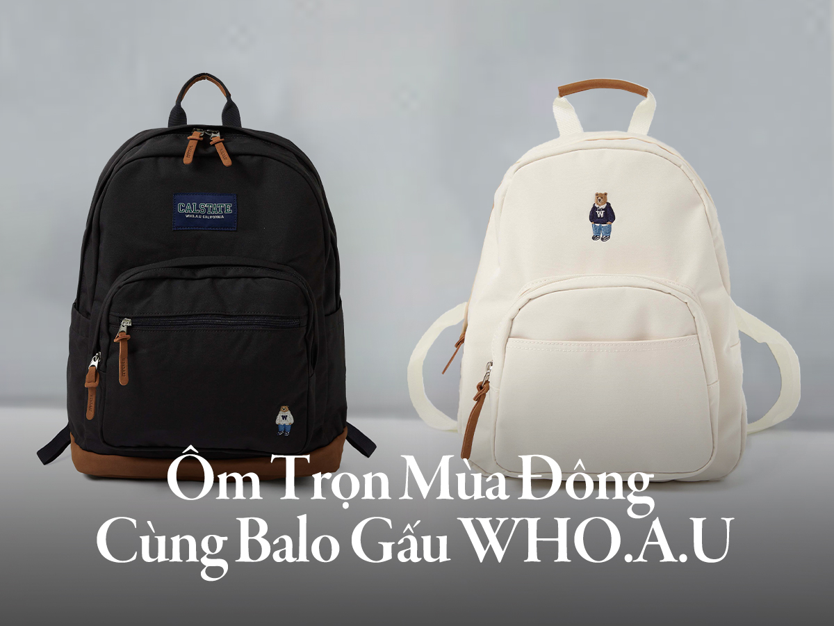 Ôm Trọn Mùa Đông Cùng Balo Gấu